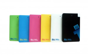 Time To Giveaway Plastic Power Bank 2500 mAh colors