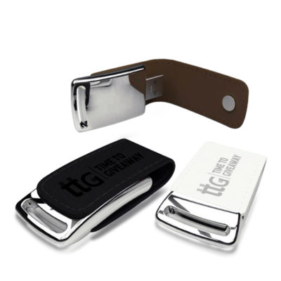 Time To Giveaway Leather USB-Flip