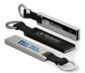 Time To Giveaway Metal Keychain USB