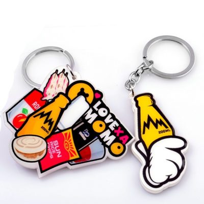 Time To Giveaway Acrylic Keychain