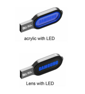 Time To Giveaway Oval Led USB